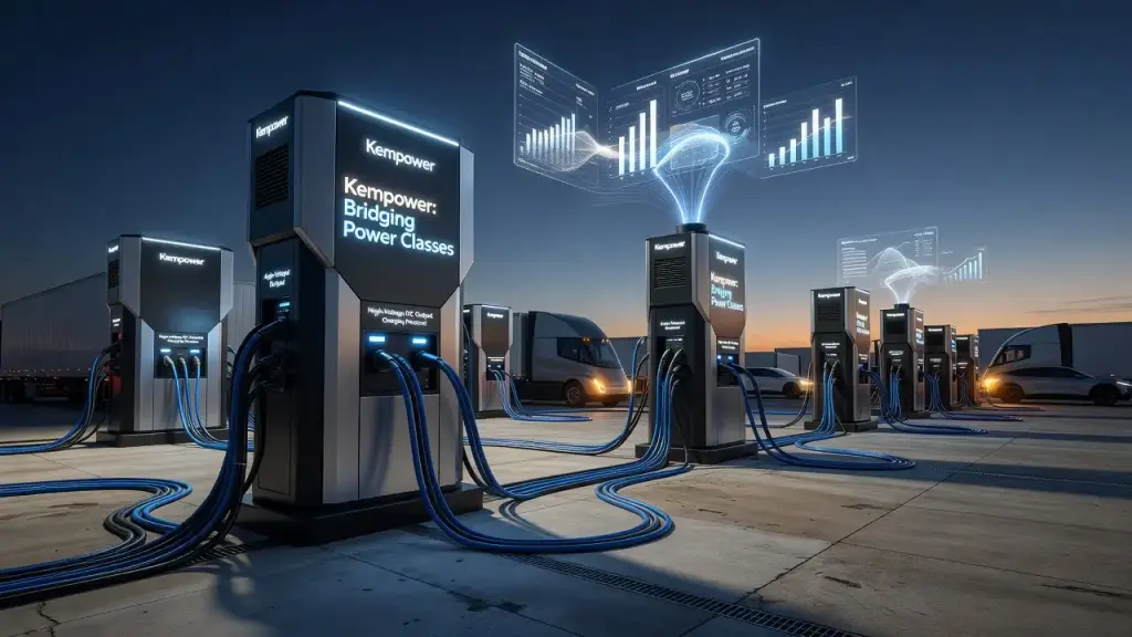Kempower's New Charger Bridges Cars and Trucks on One Site