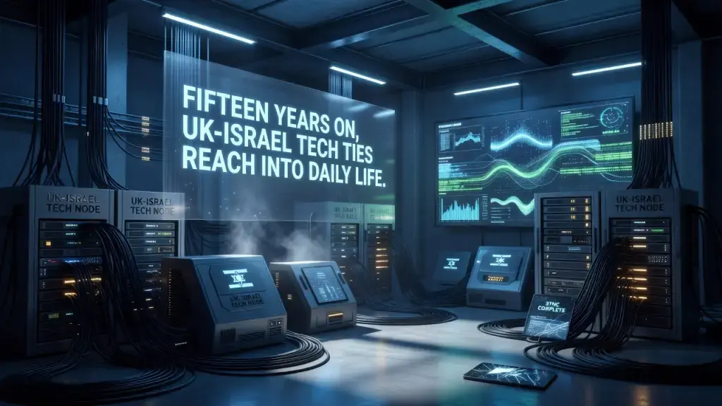 Fifteen Years On, UK-Israel Tech Ties Reach Into Daily Life
